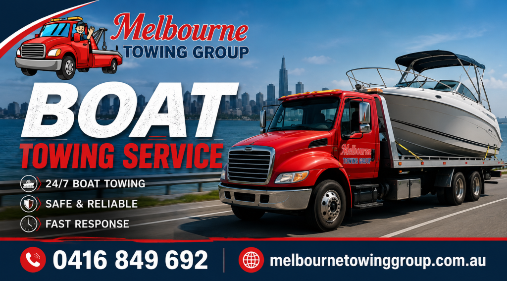 Boat towing service